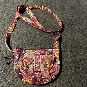 Vera Bradley Orange and Purple Crossbody Bags